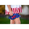 thumbnail image 6 of Millie Loves Lily Girls Red, White & Blue American Flag Patriotic  Stars & Stripes Top & Short Set, Big Girls Size 8, 2-PCS, 6 of 6