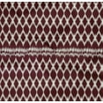 thumbnail image 4 of oneOone Organic Cotton Poplin Twill Fabric Argyle Ikat Print Fabric By The Yard 42 Inch Wide, 4 of 4