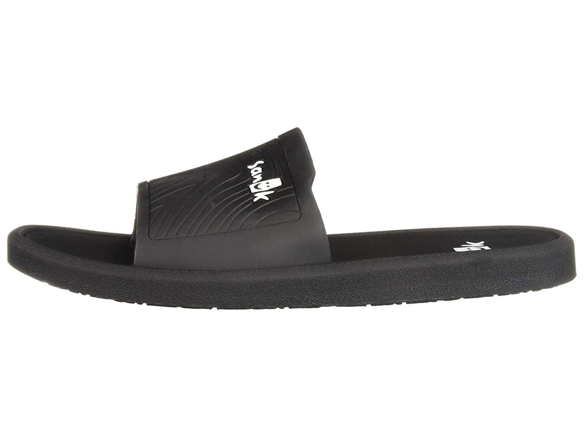 sanuk beachwalker slide