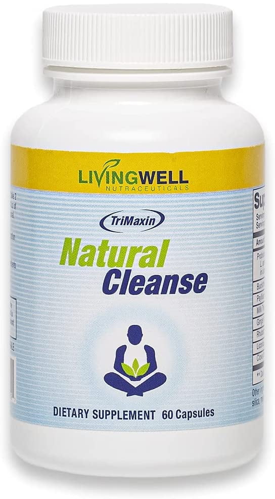 Natural Cleanse 60 Count Digestive Health Supplement, Natural Colon Cleanse, Detox Cleanse