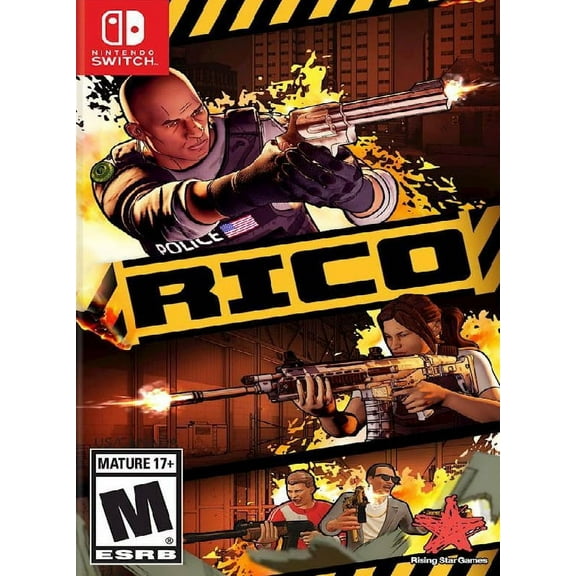 Restored Rico (Nintendo Switch, 2019) Shooter Game (Refurbished)