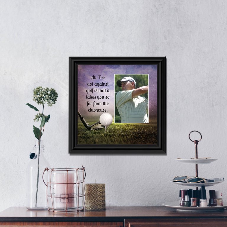 Golf, Funny Golf Gifts for Men Picture Frame, Gift for a Golfer, 6355B 