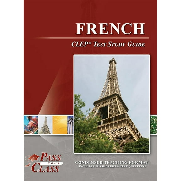 French CLEP Test Study Guide, (Hardcover)