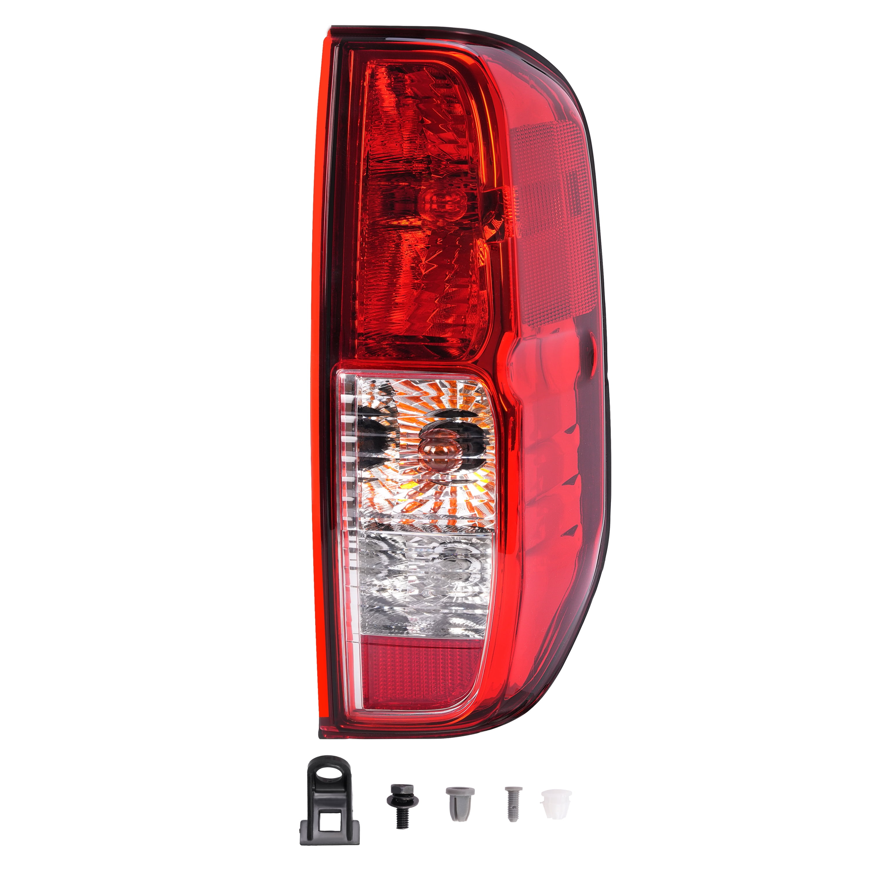 Kojem Right Tail Lights For 2005-2021 Nissan Frontier 09-12 Suzuki Equator Replacement for 26550EA825 Halogen Brake Lamp Red Lens Plastic (Passenger Side)
