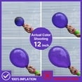 thumbnail image 4 of Kit de arco de globos PartyWoo de 152 piezas, morado oscuro, 46 cm-13 cm, 4 of 8