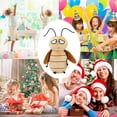 thumbnail image 4 of XIANXIAN Cuddly Cockroach Plush Toy,Soft Cockroach Plushie Toys,Adorable Cockroach Stuffed Animals Toy,Funny Plush Toys for Kids Birthday & Holiday Fun Home Decor Toys, 7.9", 4 of 5