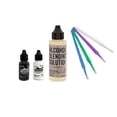thumbnail image 1 of Tim Holtz Bundle - Snow Cap & Pitch Black Mixatives - Alcohol Blending Solution - Purple Turtle Detail Sticks, 1 of 4