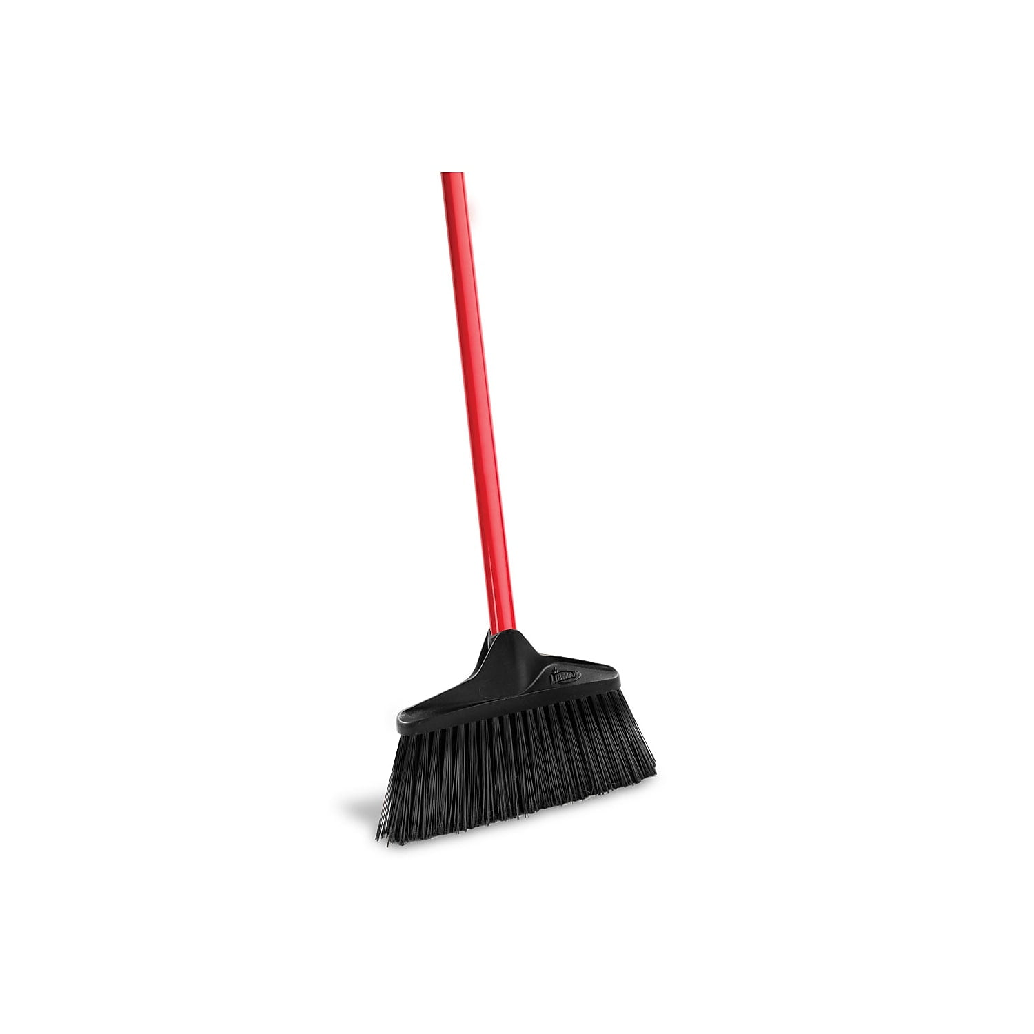 Libman Commercial Precision Angle Broom with Dustpan 53" Handle Green/Gray 4 