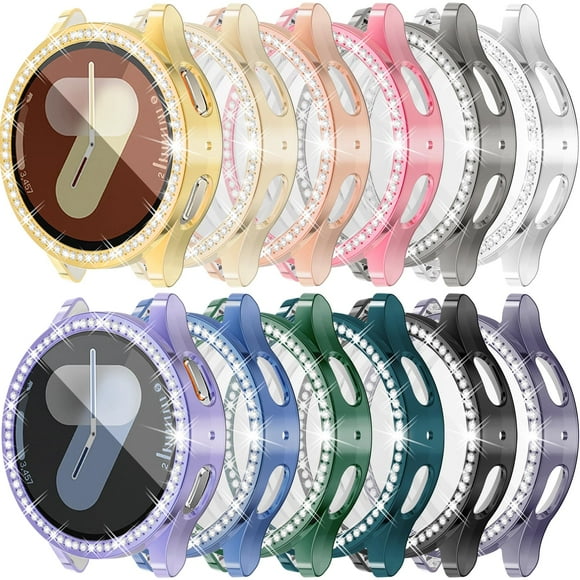 Protector de pantalla y funda RICHONE para Samsung Galaxy Watch 7 44 mm, paquete de 12
