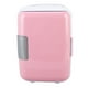 thumbnail image 4 of Nevera para coche de 4 litros, duradera, ABS, para almacenamiento de cosméticos, con partición desmontable, mininevera portátil para alimentos, cosméticos, coche, color rosa, 4 of 14