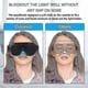 thumbnail image 3 of 3D Contour Sleeping Mask, Black Eye Mask, Blackout, Breathable Eye Protection, Outdoor Sleep Aid, 3 of 5