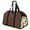 brown, variant on Canvas Firewood Carrier Handling Woods Bag Log Carrier For Firewood Holder Portable Wood Carrying Sling Log Tote Collection Bag For Camping, Stove, Fireplace