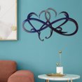 thumbnail image 4 of Muyoka 2022 Infinity Heart Wall Decor Love Wall Metal Sign Heart Shaped Wall Art Geométrico Iron Wall Decor Decorativo Black Word Sign Farmhouse Metal Wall Sign para el hogar, la oficina, la decoració Muyoka Hogar, 4 of 7