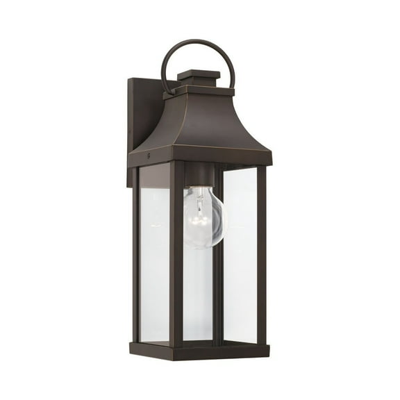 Outdoor Wall Lantern In Traditional Style-17.25 Inches Tall And 6 Inches Wide-Oiled Bronze Finish-Incandescent Lamping Type Capital Lighting 946411Oz