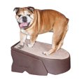 thumbnail image 1 of Pet Gear PG9700CH Portable Plastic Incline Indoor Outdoor Pet One Step, Brown, 1 of 4