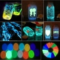 thumbnail image 6 of Momihoom Glow In The Dark Pigment Powder - Epoxy Resin Color Pigment Dyes for DIY Slime Coloring Kit - Luminous Skin Safe Long Lasting Self Glowing for Acrylic Paint, Nail Art, Painting, 6 of 9