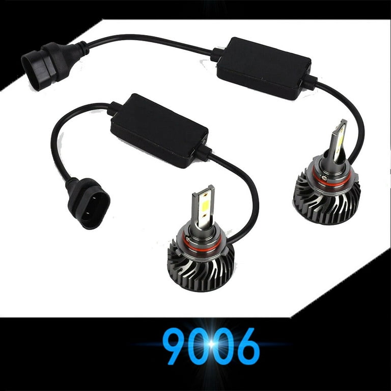 Chusyyray 9006/HB4 LED Headlight Bulbs, 10000 Lumens Super Bright LED Headlights Conversion Kit 6500K Cool White IP68 Waterproof 2pcs