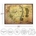 thumbnail image 2 of Puzle AQUARIUS: Mapa de El Hobbit, 1000 piezas, 51 x 71 cm, 2 of 7