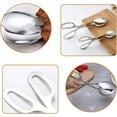 thumbnail image 4 of 2 Packs of Buffet Tongs, Stainless Steel Salad Tongs, Home Kitchen, Cake, Party, BBQ, Seafood, Fried, 4 of 5