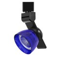 thumbnail image 1 of Benjara BM223654 12W Integrated LED Track Fixture with Polycarbonate Head, Black & Blue, 1 of 5
