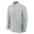 thumbnail image 2 of Men's Fanatics Gray Buffalo Bills Front Office Micro Tonal Lightweight Full-Zip Jacket, 2 of 3