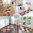 thumbnail image 6 of Yayeee Runner Rug for Bedroom 2'x6' Machine Washable Hallway Non Slip Mat, Retro Geometric, 6 of 8
