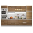 thumbnail image 1 of Cocina Integral Completa Madesa 330cm Olimpia 02 - Blanco/Marrón, 1 of 8