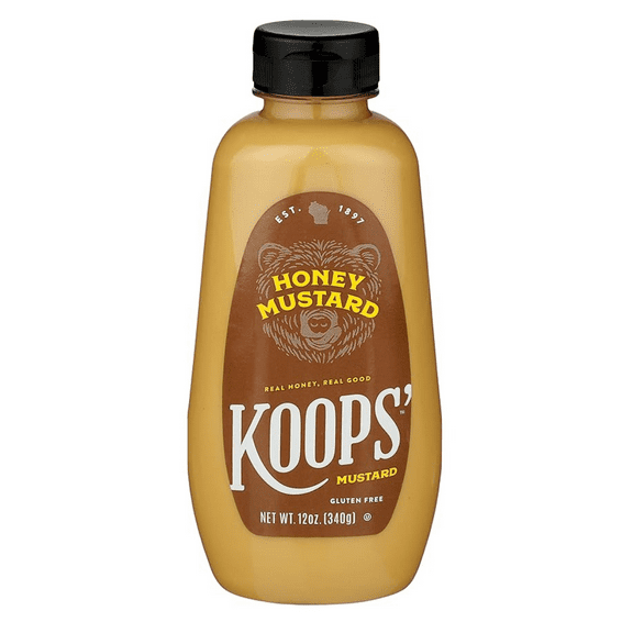 KOOPS' Mustard, Honey Mustard, 12 oz
