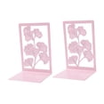 thumbnail image 1 of Ginkgo Libro termina, decoración decorativa, decoración de estanterías Titulares de libros de estudio únicos para estantes Bookends para la escuela de Rosa, 1 of 9