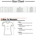 thumbnail image 3 of gakvbuo Cold Shoulder Tops For Women Summer Blouses Tunics Tops Women's Summer Printing Short Sleeve Strappy Cold Shoulder T-Shirt Tops Blouses, 3 of 7