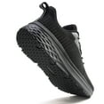 thumbnail image 2 of Black Slip Resistant Work Shoes for Women Comfortable Sneakers Chef Kitchen Walking Shoes, 2 of 7