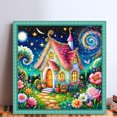 thumbnail image 2 of Bordado Eco-Cotton Thread 14CT Kit40x40cm contado Cross Stitch., 2 of 9