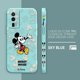 thumbnail image 3 of Case For Redmi K60E K60 K50 K40S K40 K30 9A 9 8A 8 10 Pro 4G 5G Colour Simple Liquid silicone Case Funny Mickey Minnie Mouse, 3 of 5