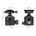 thumbnail image 5 of Gieenan Damped Ball Head With Rapid Release Mechanism Low Profiled Panoramic Gimbals For Steady Dynamic Photography, 5 of 8