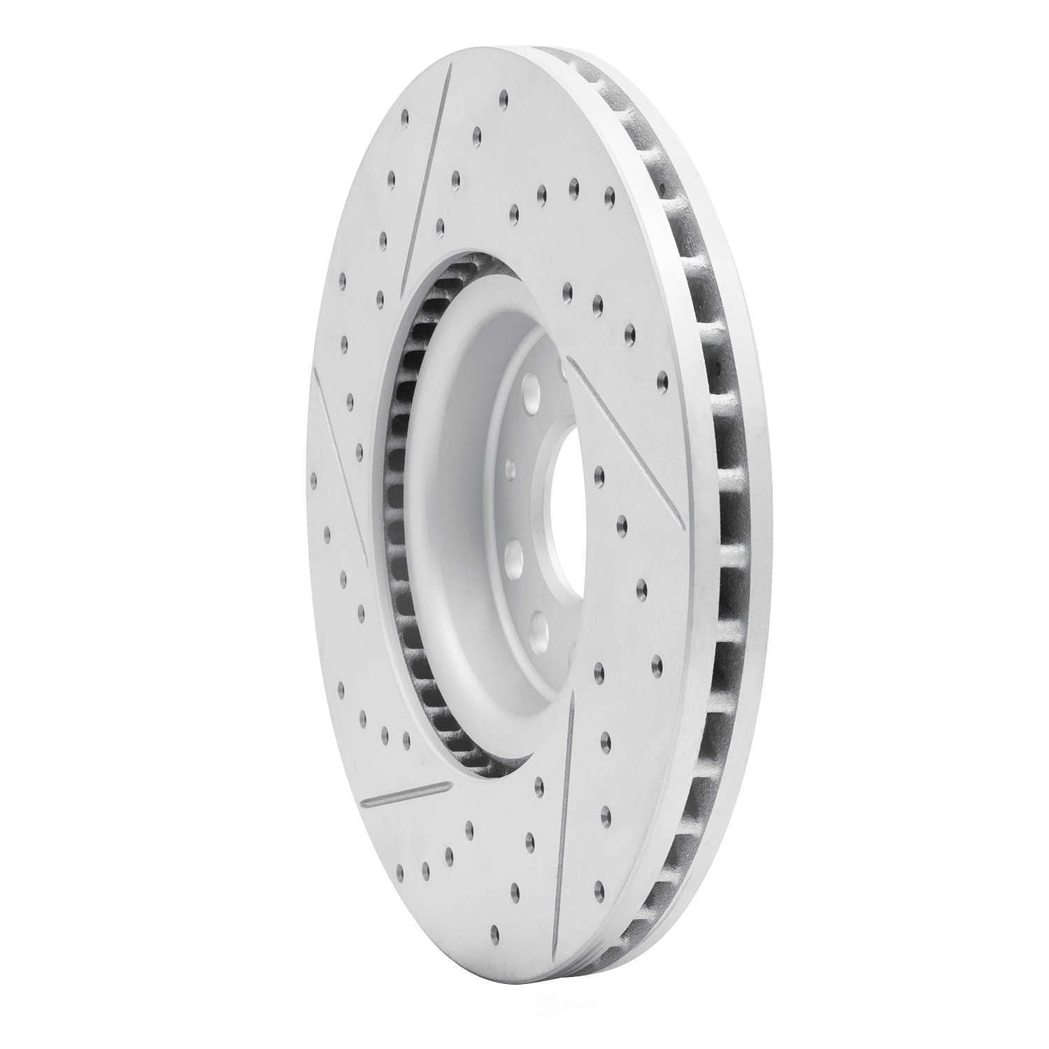 Dynamic Friction Company 830-74058R DFC Geoperformance Rotor - Drilled and Slotted