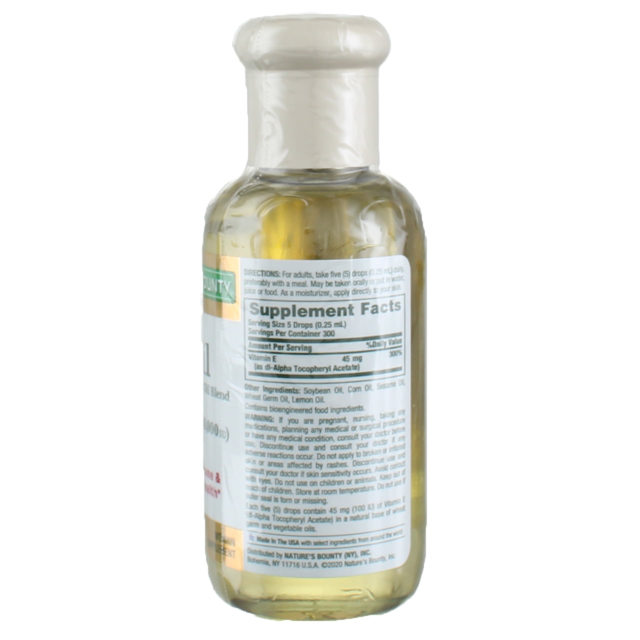 Nature's Bounty Vitamin E Oil, 13,500 mg (3 pack)