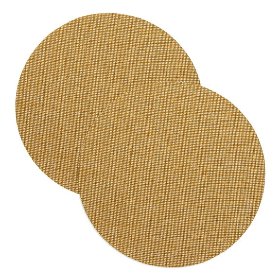 Uxcell 6.3" Round Lampshade Diffuser Anti-glare Lamp Cover for Softening Light Tan 2pcs