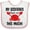White and Pink, variant on Inktastic My Godfather Loves Me Godchild Boys or Girls Baby Bib