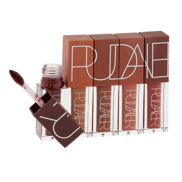 Set de 5 Unids Suave Brillo de Larga Duración Lápiz Labial Mate Maquillaje Impermeable Zulema