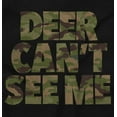 thumbnail image 2 of Deer Can't See Me Camo Hunting Unisex Plus Fleece Graphic Sweatshirt Brisco Brands 2X, 2 of 5