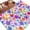 MediumPurple, variant on Large Area Rugs for Living Room Bedroom, Colorful Flowers 6'x9' Rug Washable Carpet Runner Indoor Outdoor, Spring Botanical Watercolor Floral Non Slip Floor Mats Rug for Kitchen, Playroom