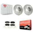 thumbnail image 1 of Transit Auto Front Disc Brake Rotors and Semi-Metallic Pads Kit for Car Toyota Yaris iA Scion K8F-102674, 1 of 11