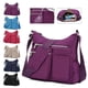 thumbnail image 1 of Bolso Bandolera de Nailon para Hombre y Mujer: Bandolera Mediana Multicompartimento con Bolsillos con Cremallera, Riñonera Ligera E Informal para Viajar, Correr y Comprar., 1 of 3
