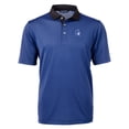 thumbnail image 2 of Men's Cutter & Buck Royal Duke Blue Devils DryTec Virtue Eco Pique Micro Stripe Recycled Polo, 2 of 3