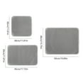 thumbnail image 3 of Cats Litter Mat Plastic Scatter Control for Easy Sifting Indoor Pet Supplies Scatter Control Double Layer Mat, 3 of 8