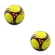thumbnail image 3 of Balón de fútbol divertido Greeniant para niños Tamaño 4 entrenamiento Amarillo Numero 5 2Conjunto, 3 of 6