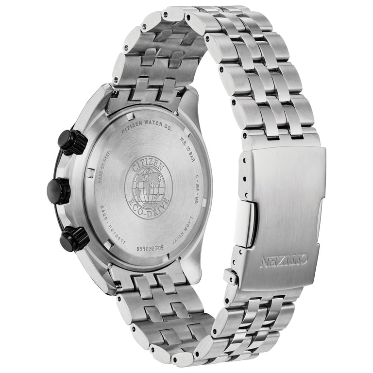 Citizen Men's Eco-Drive Classic Chronograph Stainless Steel Watch
