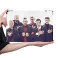 thumbnail image 2 of Placa Metal Vintage Pintura Hierro Rectangular Alemania Arte Pared Del 30x20cm, 2 of 9