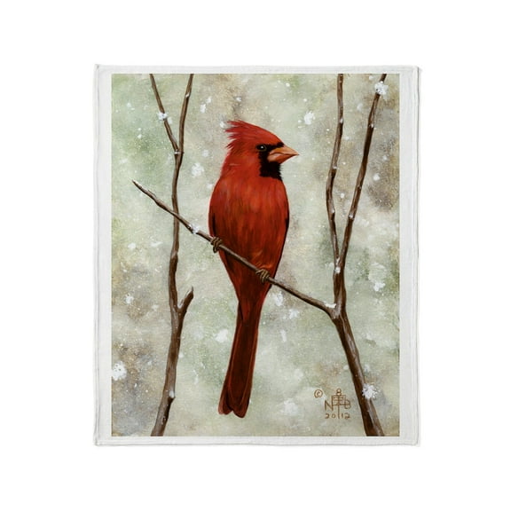 CafePress - Cardinal: Throw Blanket - Soft Fleece Throw Blanket, 50"x60" for All Ages