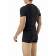 thumbnail image 4 of Underworks Mens Microfiber V-Neck Light Compression T-Shirt, 4 of 5